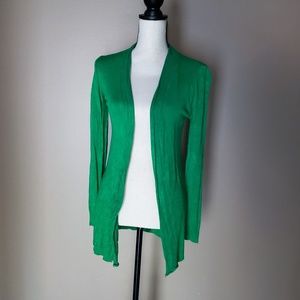 Never Worn: Bright Kelly Green Cardigan